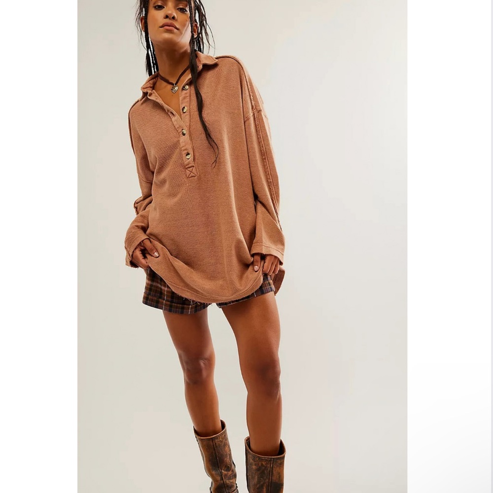 Free People Willow Polo Tunic